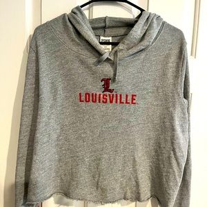 Pink Louisville hoodie